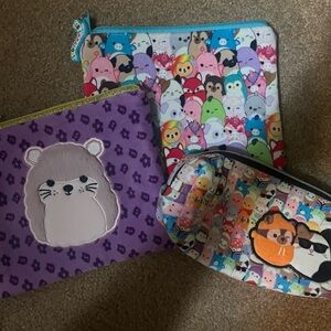 Squishmallow Pouch Set!!!🩷🩷🤗🤗